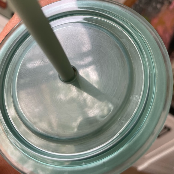 Starbucks Glass Tumbler Mint 2021 Rare Collectible Original Straw EUC - Picture 2 of 4